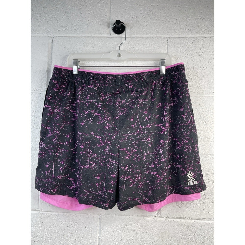 Chubbies Men's The Paint Parties  5.5" Ultimate Training Shorts Lined XL Pink